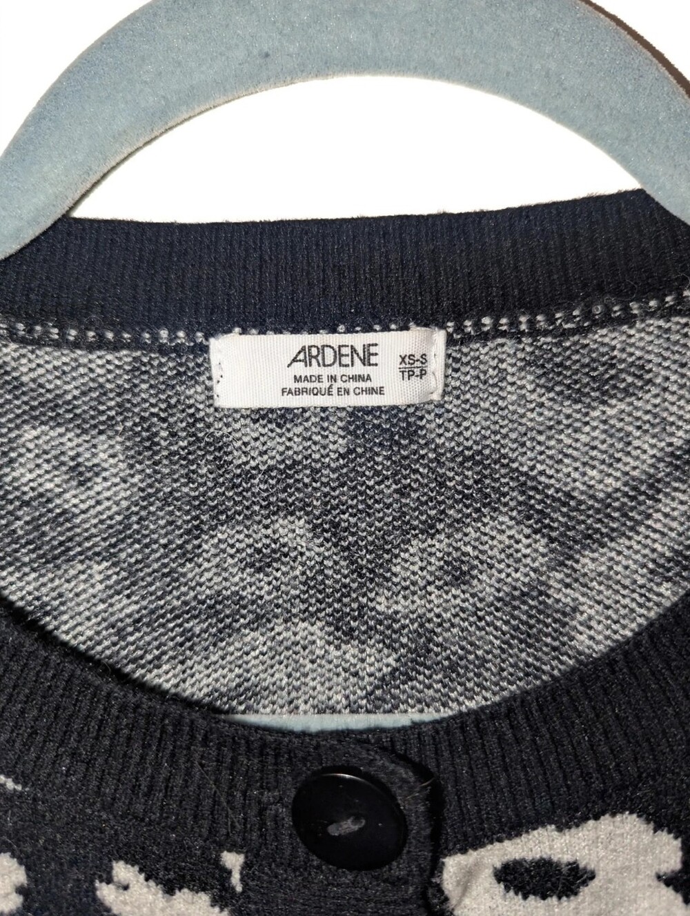 ARDENE Vintage Daisy Cropped Cardigan - Picture 5 of 5